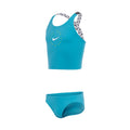 Nike Girls Logo Tape Crossback Mid Bikini Set 