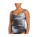 Nike Women's Stripe Scoop Neck Tankini Top