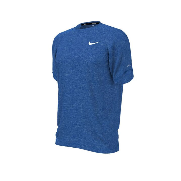 Nike Dri Fit Nike Swim Shirt Mens Size Small UPF 40+ Heather Blue Color