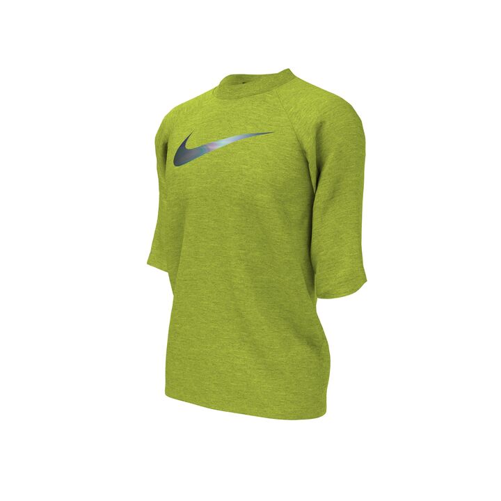 Nike Boys' Heather Short Sleeve Hydroguard Swim Shirt