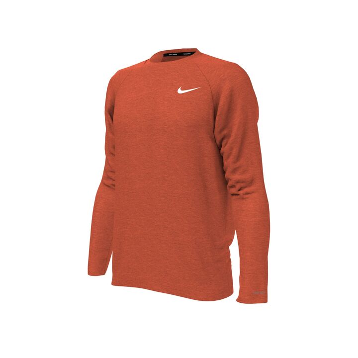 Nike Mens Heather Long Sleeve Hydroguard