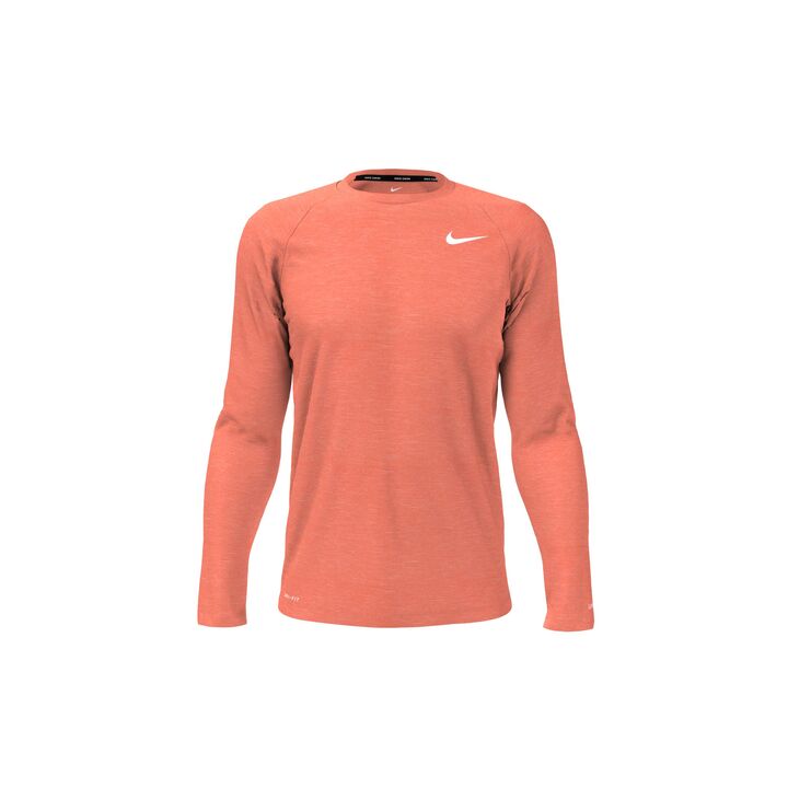 Nike Mens Heather Long Sleeve Hydroguard