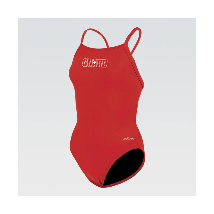 Dolfin Womens XtraSleek Guard Solid V-2 Back