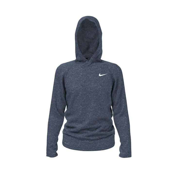 Nike Heather Long Sleeve Hooded Hydroguard