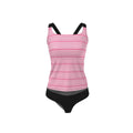 Nike 6:1 Stripe V-Back Tankini Set