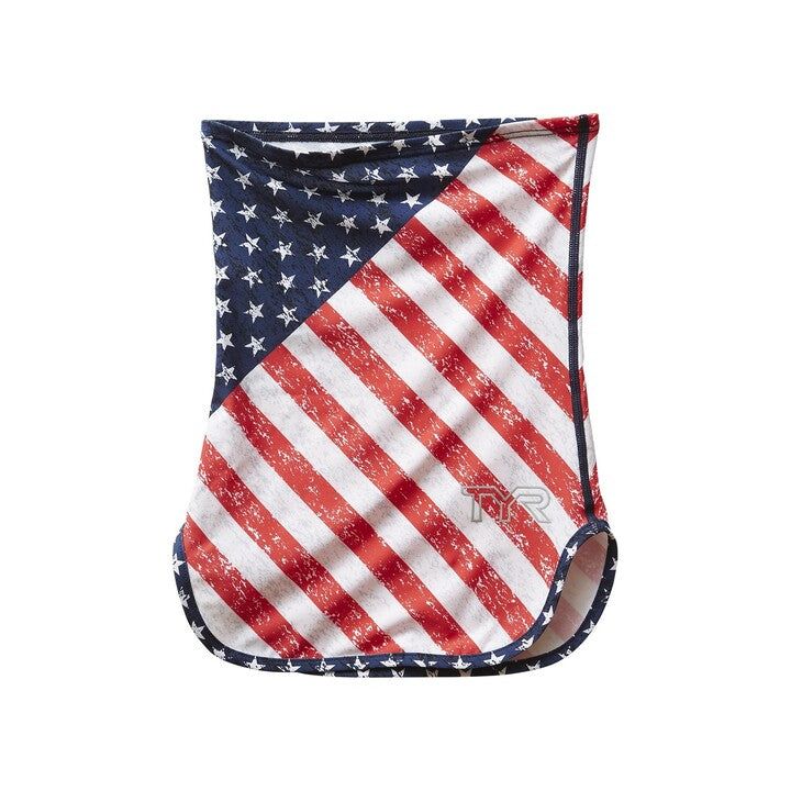 TYR Unisex SunDefense Super Soft Neck Gaiter - Americana