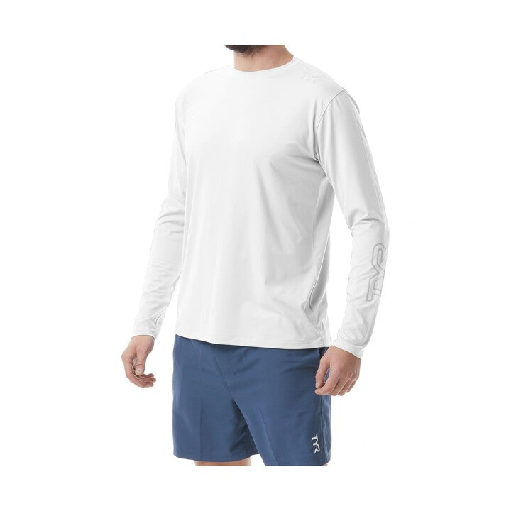 TYR Men's SunDefense Long Sleeve Shirt