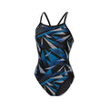 Dolfin XtraSleek Women's Supernova Green V-2 Back One Piece Swimsuit