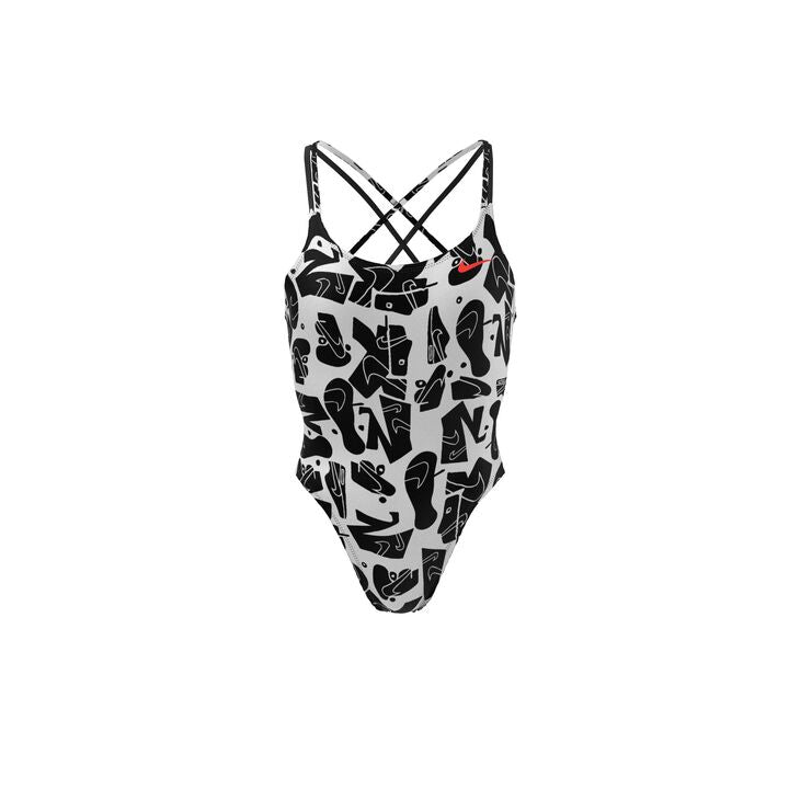 Nike Hydrastrong Multi Print Spiderback One Piece