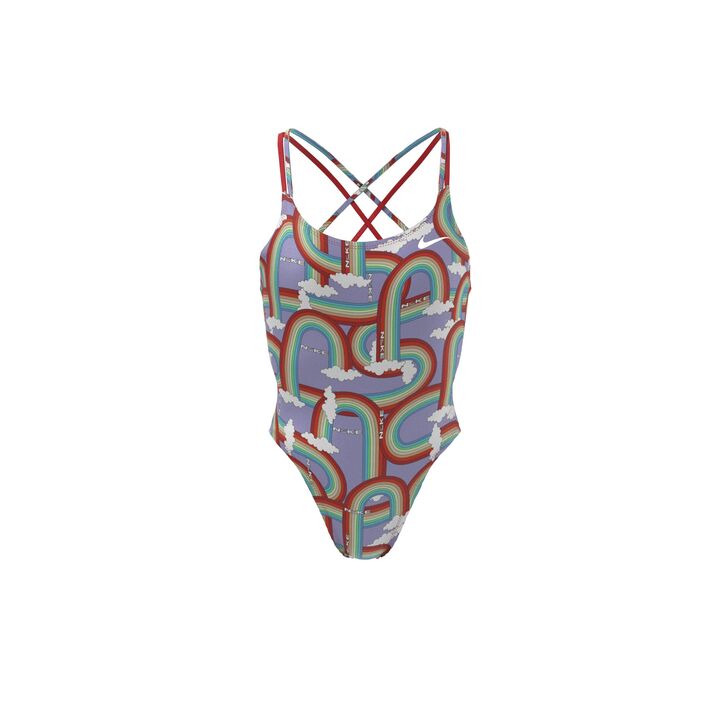 Nike Hydrastrong Multi Print Spiderback One Piece