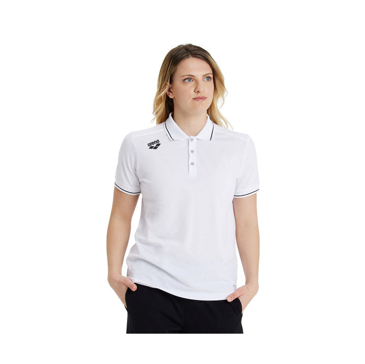 Arena Team Poloshirt Solid Cotton