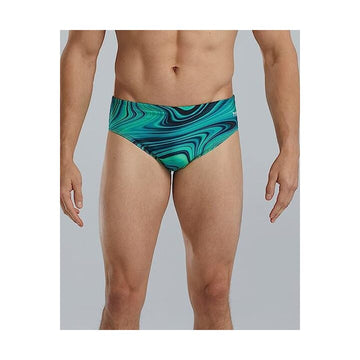 Tyr Mens Allover Racer V Brief