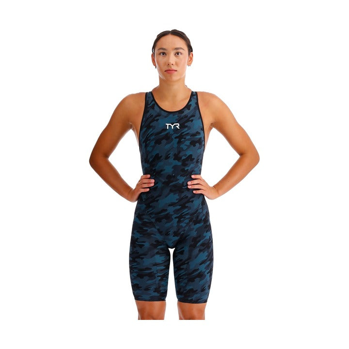 TYR Women's Venzo Closed Back Swimsuit - Camo