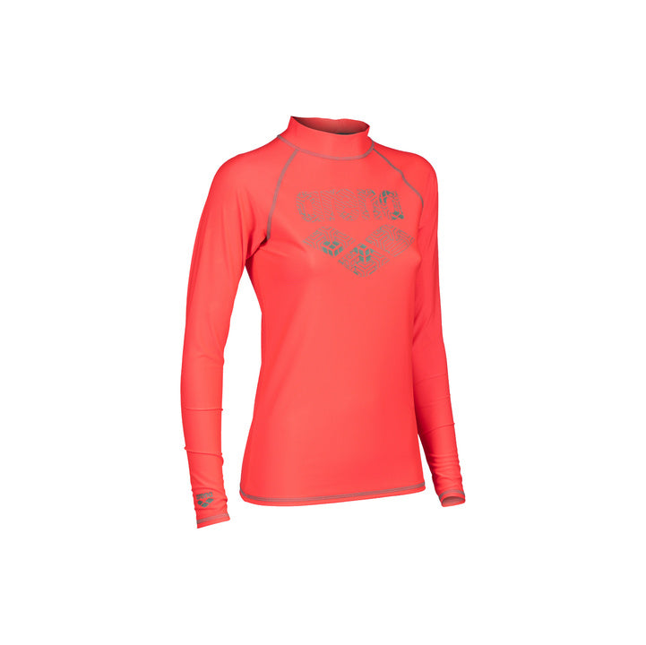 Arena Women Arena Rash Vest L/S Graphic