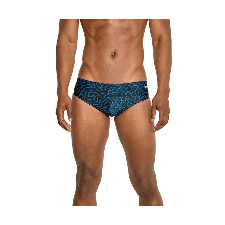 Men's Race Maze Brief Swimsuit