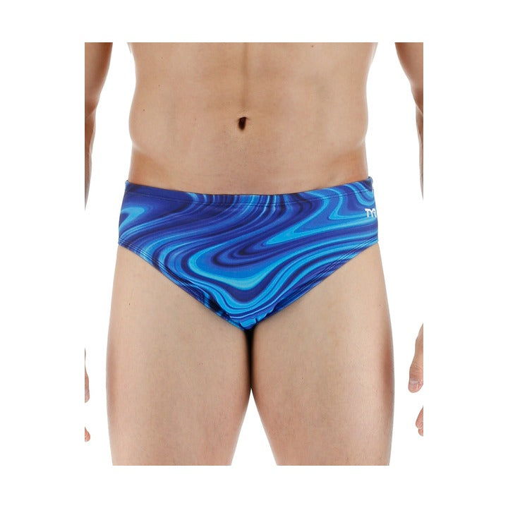 Tyr Mens Allover Racer V Brief