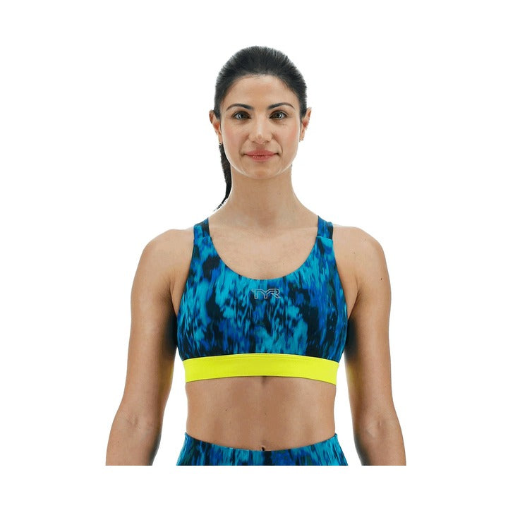 Tyr Base Kinetic Crossback Sports Bra