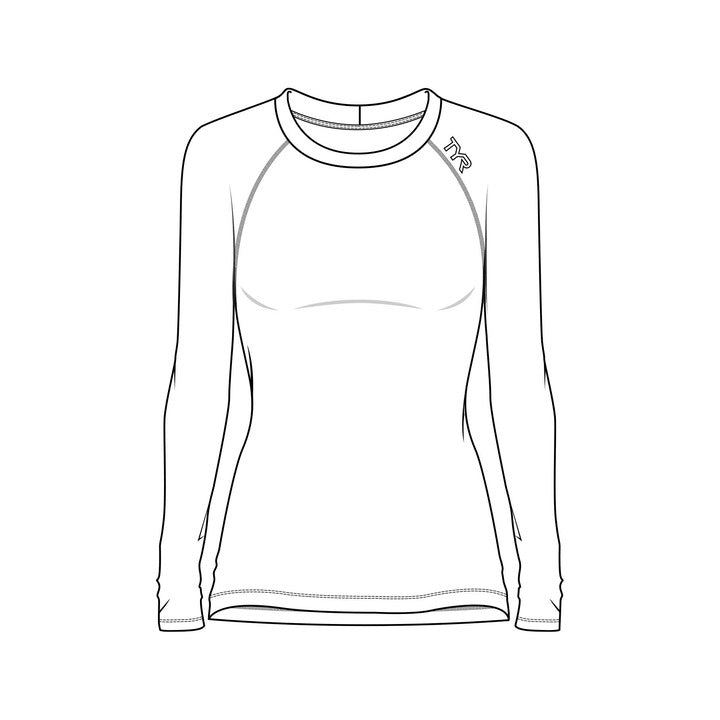 Tyr Women Climadry Raglan Long Sleeve Tee