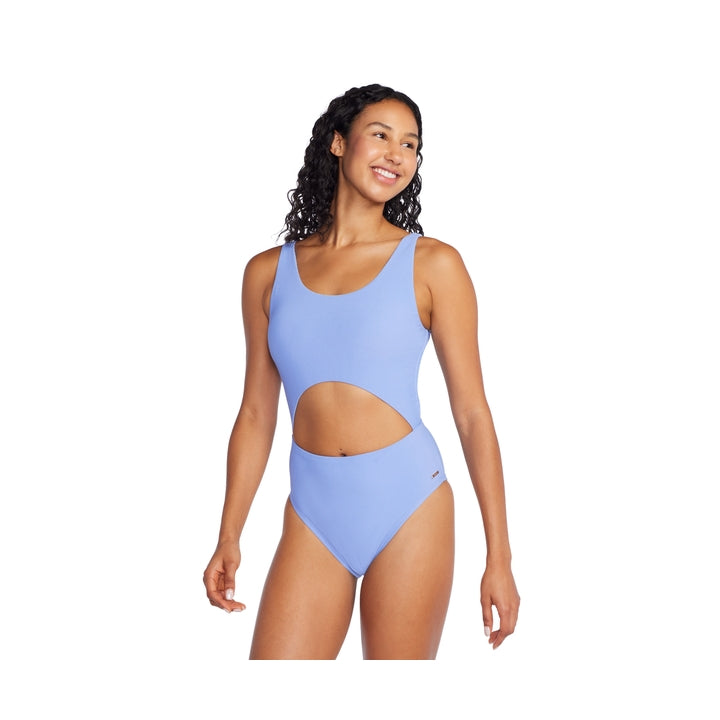 Speedo Womens Keyhole Rib 1 Pc