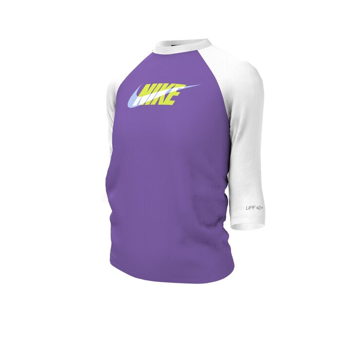 Nike Girls Logo Short Sleeve Hydroguard