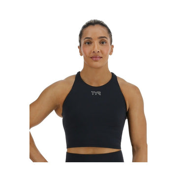 Tyr Joule Elite Women's High Neck Sports Bra - Solid