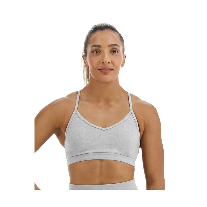 Tyr Base Kinetic Women's V-Neck Sports Bra - Heather