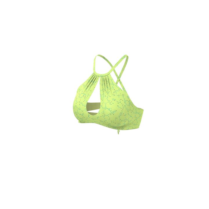 Nike Womens Dots High Neck Bikini Top